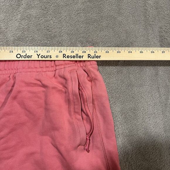 Adidas Pharrell Williams Human Race Sweatpant Shorts Mens 2XL XXL Pink Fleece - Picture 12 of 12